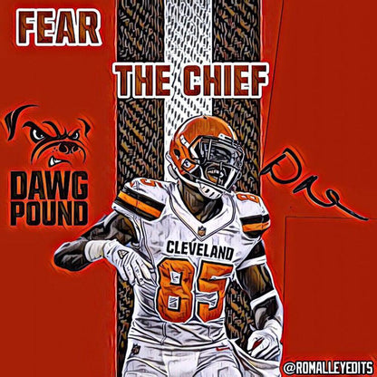 Free Cleveland Browns - MyCraftsGfit - Free 5D Diamond Painting