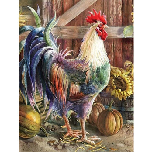 Cock - MyCraftsGfit - Free 5D Diamond Painting