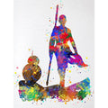 Colorful Silhouette - MyCraftsGfit - Free 5D Diamond Painting