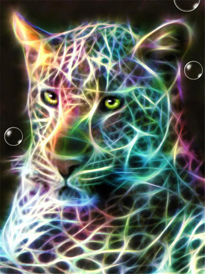 Free Colorful Tiger - MyCraftsGfit - Free 5D Diamond Painting