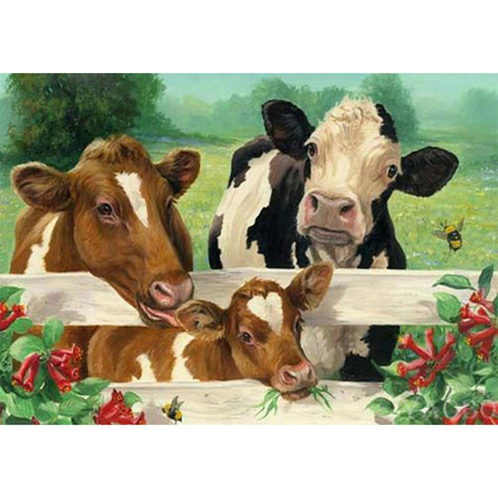 Free Cow - MyCraftsGfit - Free 5D Diamond Painting