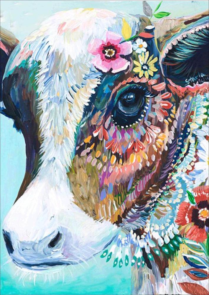 Free Cow - MyCraftsGfit - Free 5D Diamond Painting