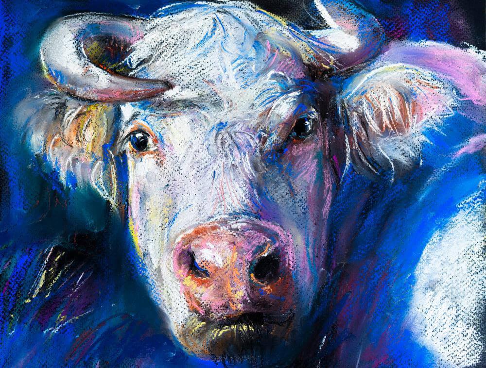 Cow Free 5D Diamond Painting Kits MyCraftsGfit - Free 5D Diamond Painting mycraftsgift.com