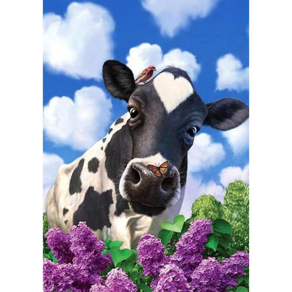 Cow - MyCraftsGfit - Free 5D Diamond Painting