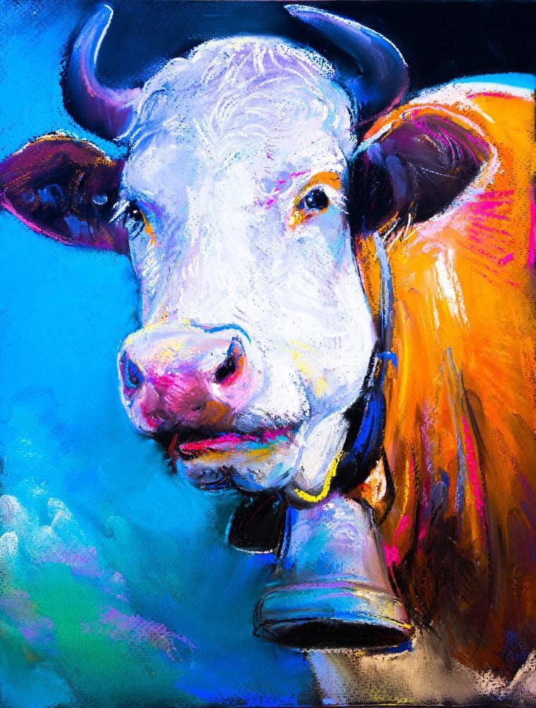 Free Cow - MyCraftsGfit - Free 5D Diamond Painting