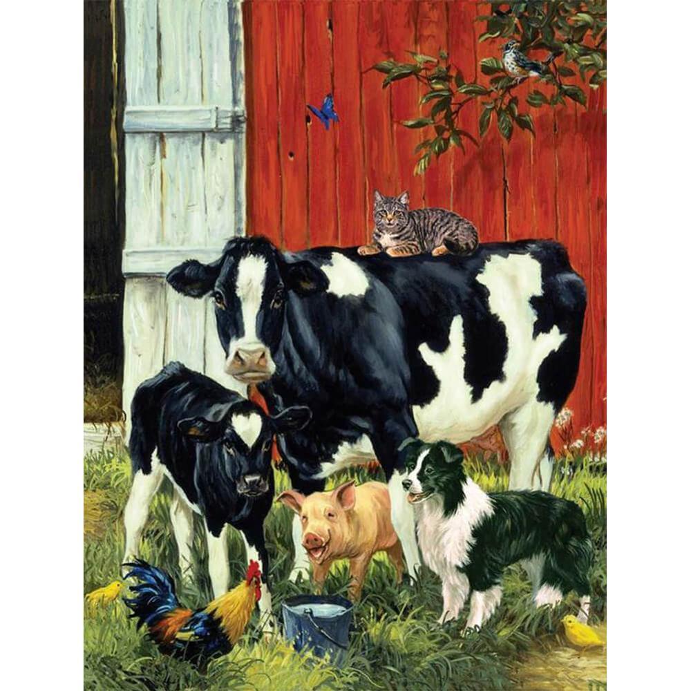 Cows - MyCraftsGfit - Free 5D Diamond Painting