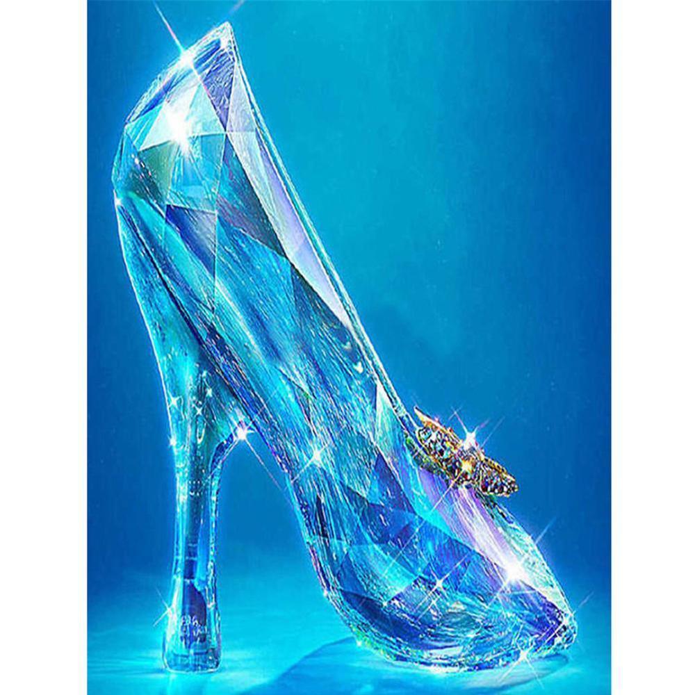 Free Crystal Shoes - MyCraftsGfit - Free 5D Diamond Painting