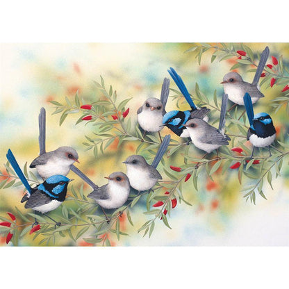 Cute Birds Free 5D Diamond Painting Kits MyCraftsGfit - Free 5D Diamond Painting mycraftsgift.com