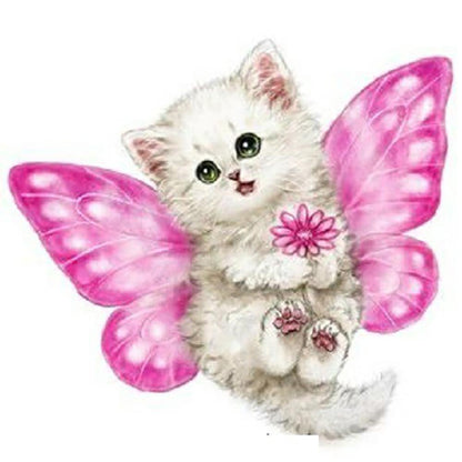 Free Cute Kitten - MyCraftsGfit - Free 5D Diamond Painting