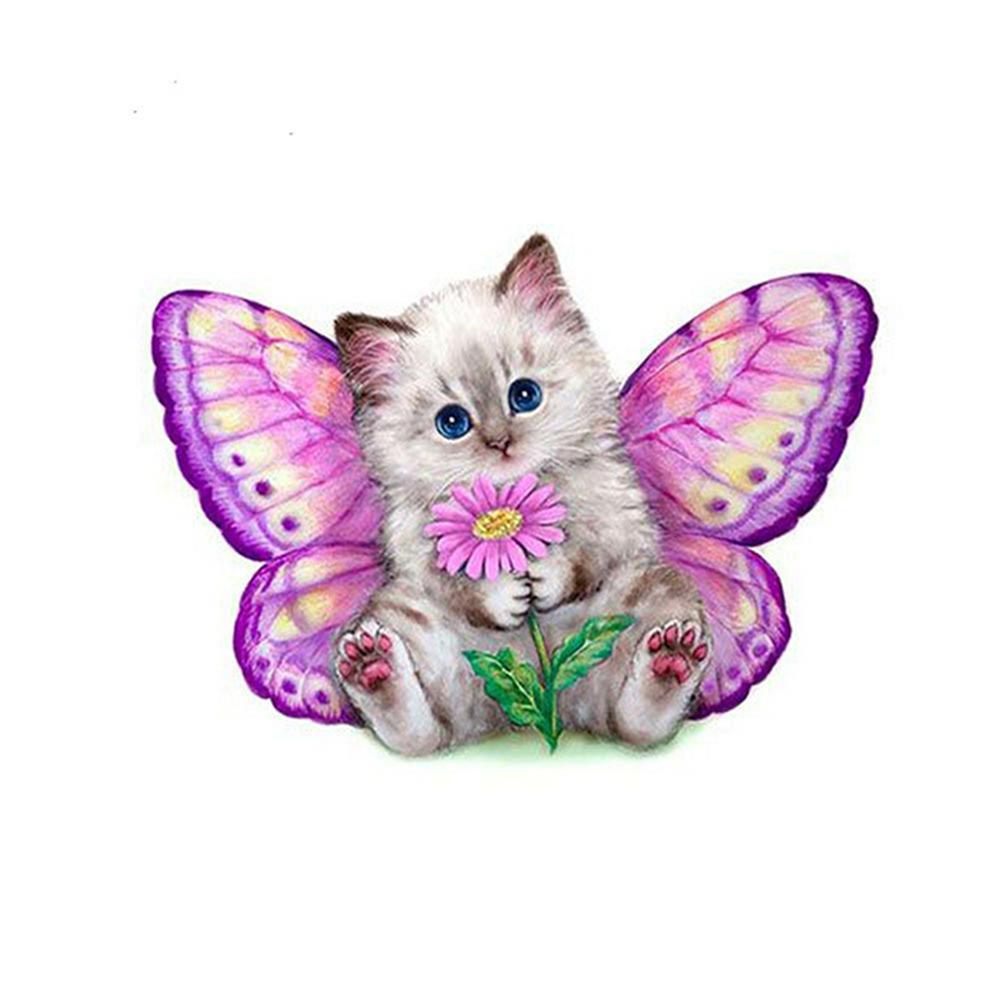 Cute Kitten - MyCraftsGfit - Free 5D Diamond Painting