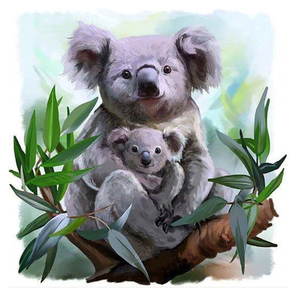 Cute Koala - MyCraftsGfit - Free 5D Diamond Painting