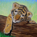 Free Cute Tiger - MyCraftsGfit - Free 5D Diamond Painting