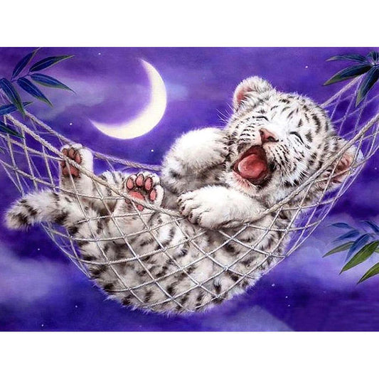 Free Cute Tiger - MyCraftsGfit - Free 5D Diamond Painting