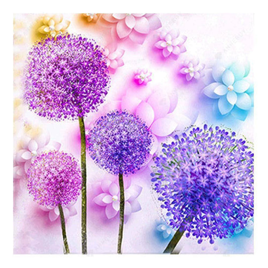 Dandelion - MyCraftsGfit - Free 5D Diamond Painting