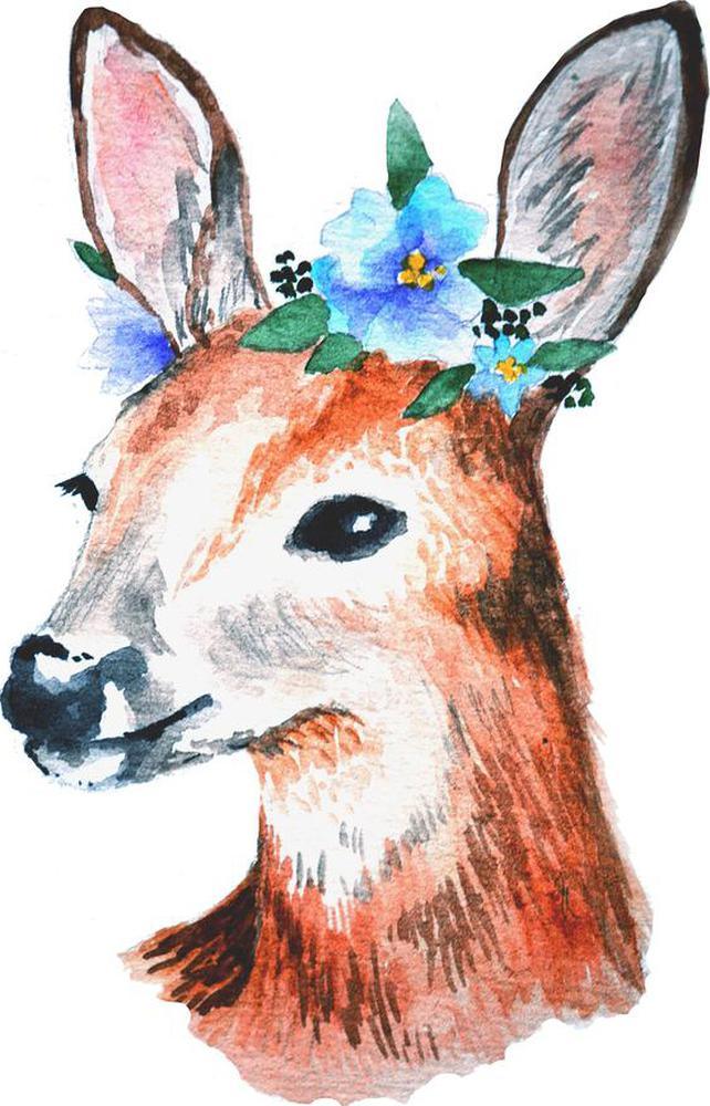 Free Deer - MyCraftsGfit - Free 5D Diamond Painting