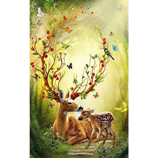 Free Deer - MyCraftsGfit - Free 5D Diamond Painting