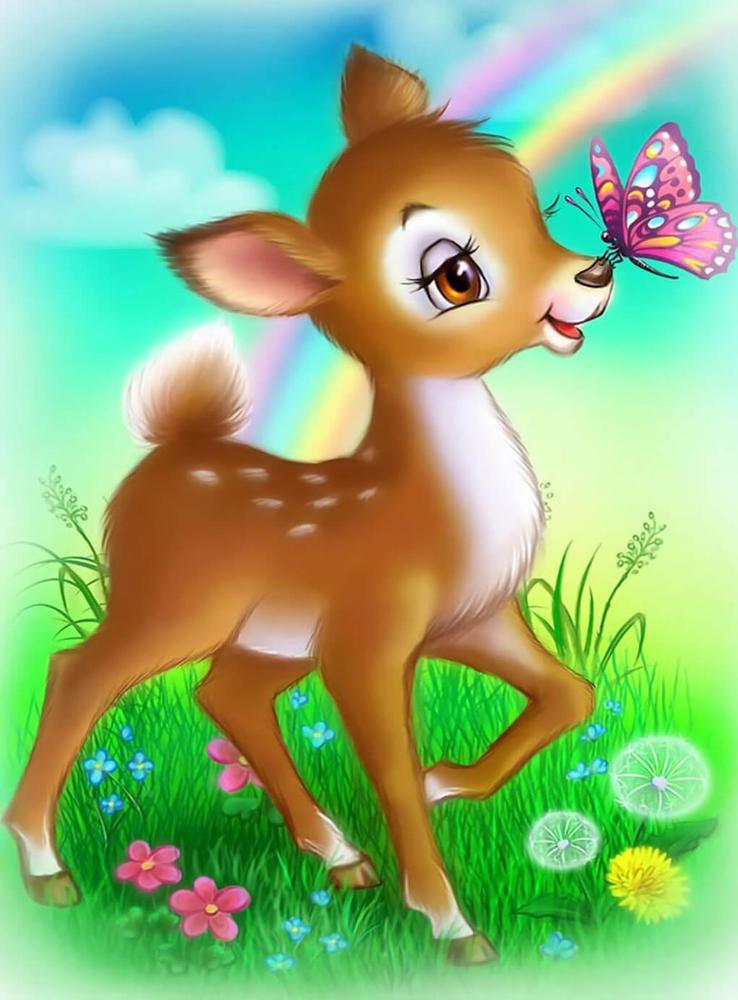 Free Deer - MyCraftsGfit - Free 5D Diamond Painting