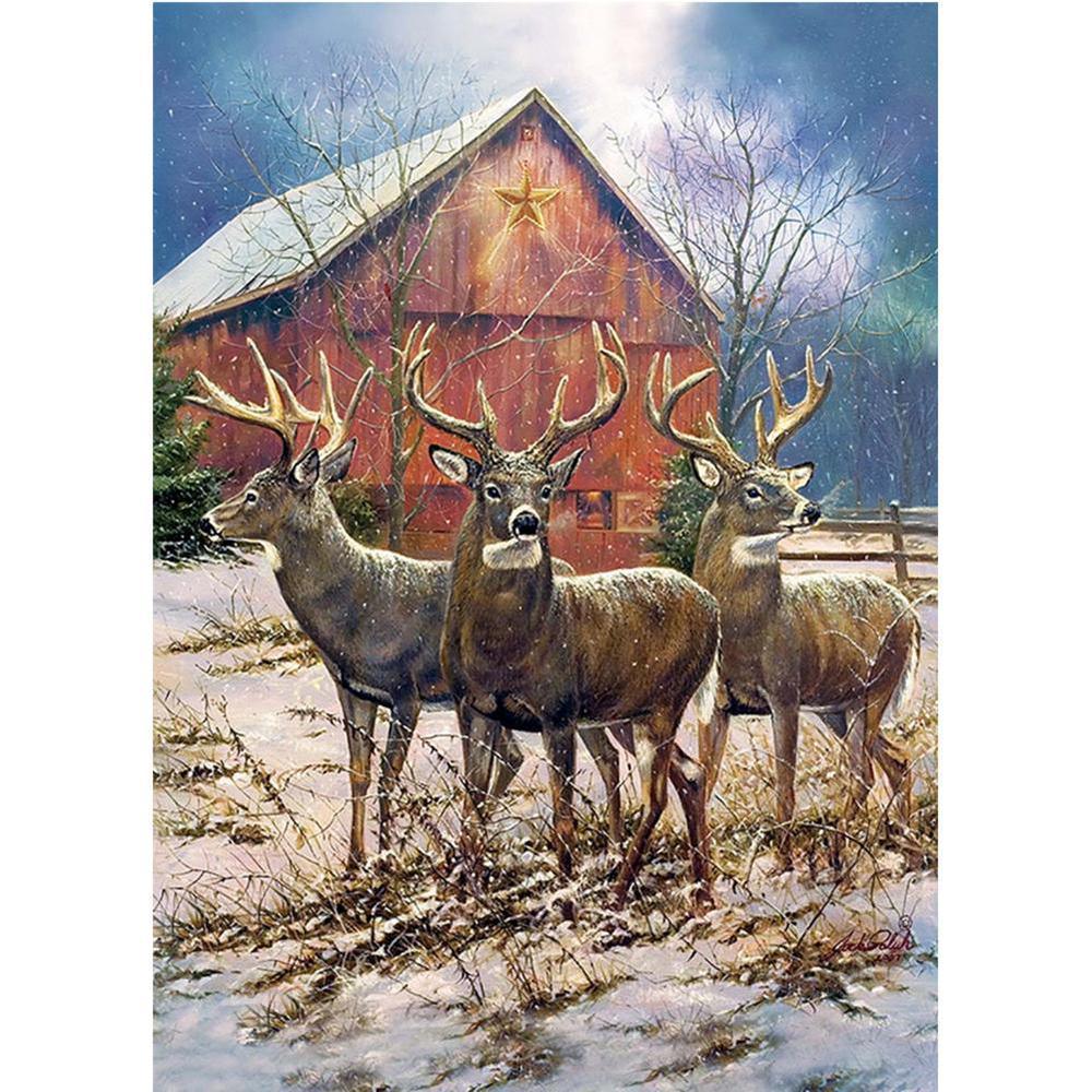 Free Deer - MyCraftsGfit - Free 5D Diamond Painting