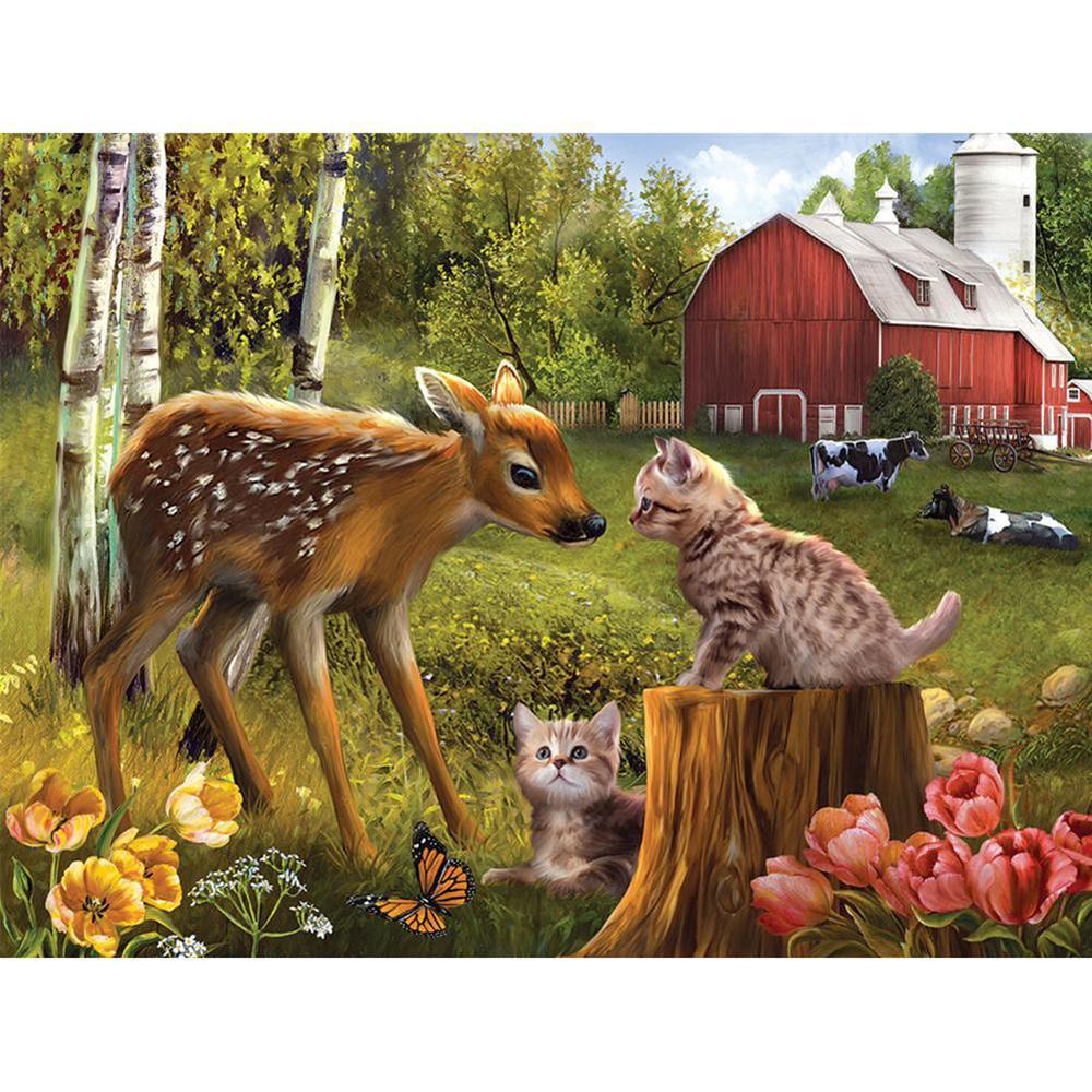 Free Deer - MyCraftsGfit - Free 5D Diamond Painting