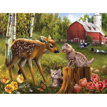 Deer - MyCraftsGfit - Free 5D Diamond Painting