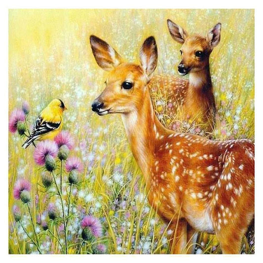 Free Deer - MyCraftsGfit - Free 5D Diamond Painting