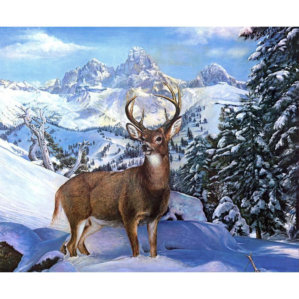 Free Deer - MyCraftsGfit - Free 5D Diamond Painting