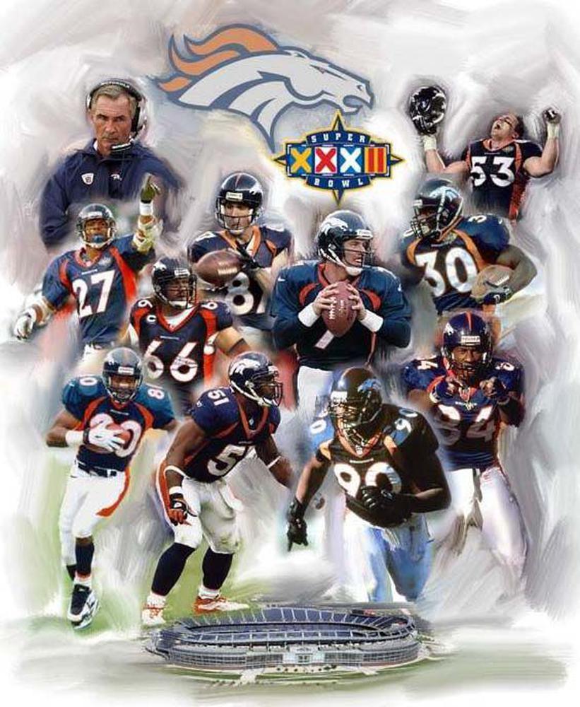 Denver Broncos 5D Diamond Painting Kits MyCraftsGfit - Free 5D Diamond Painting mycraftsgift.com