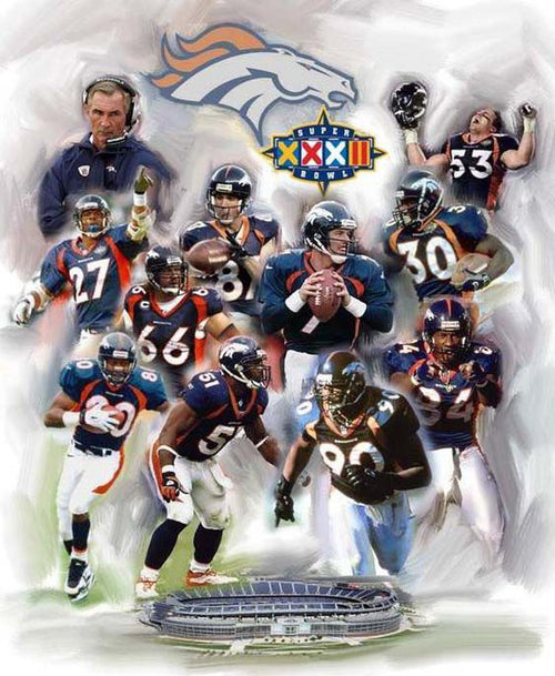 Free Denver Broncos - MyCraftsGfit - Free 5D Diamond Painting