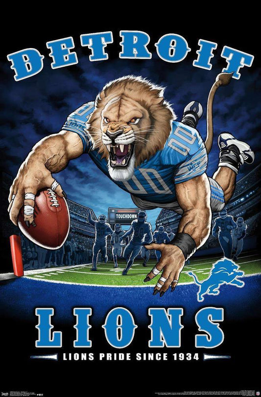 Detroit Lions 5D Diamond Painting Kits MyCraftsGfit - Free 5D Diamond Painting mycraftsgift.com