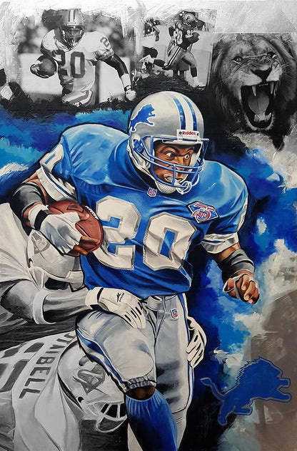 Free Detroit Lions - MyCraftsGfit - Free 5D Diamond Painting