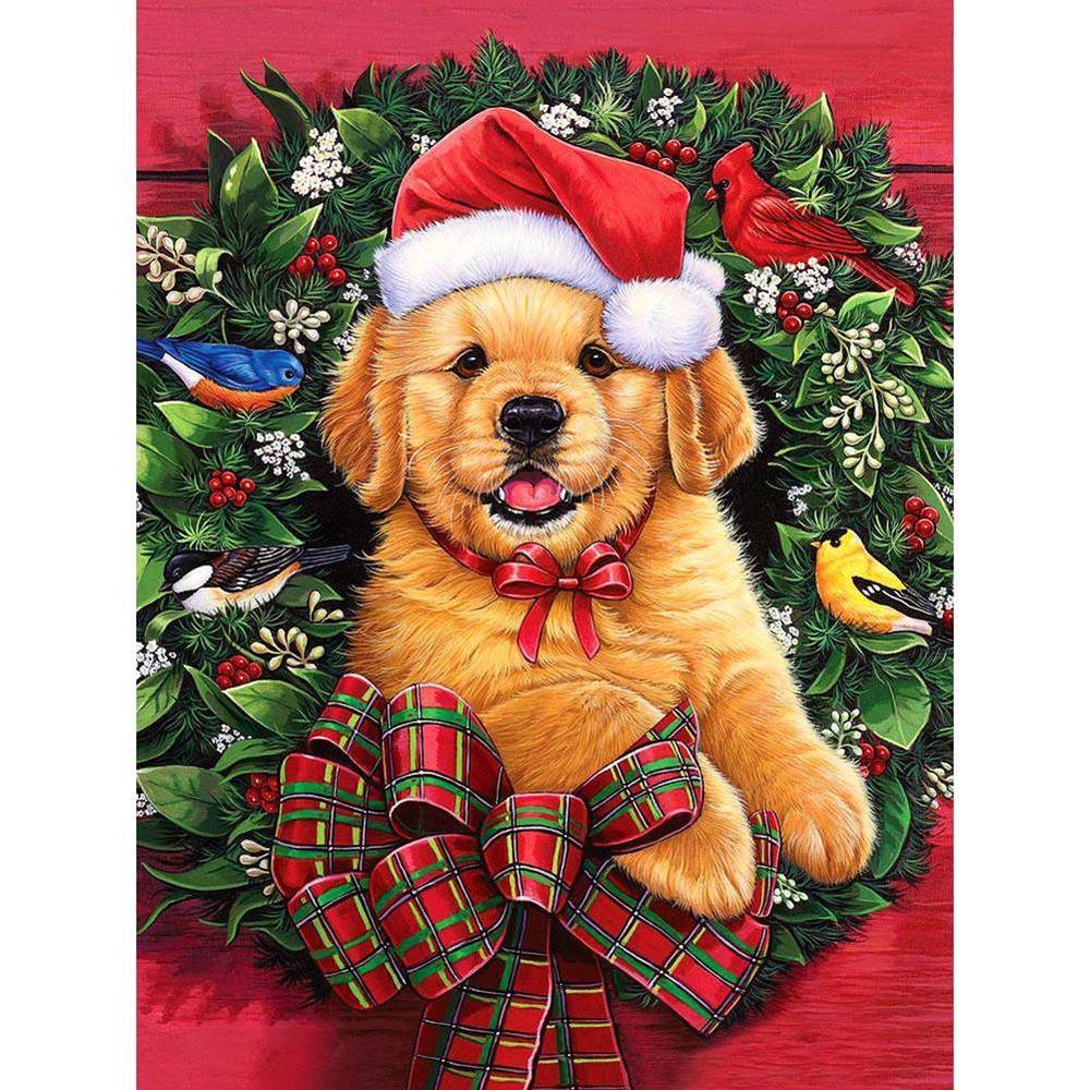 Free Dog - MyCraftsGfit - Free 5D Diamond Painting