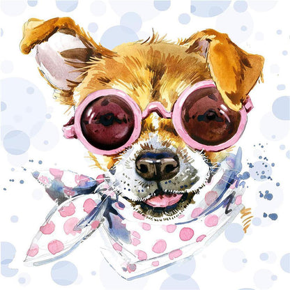 Free Dog - MyCraftsGfit - Free 5D Diamond Painting