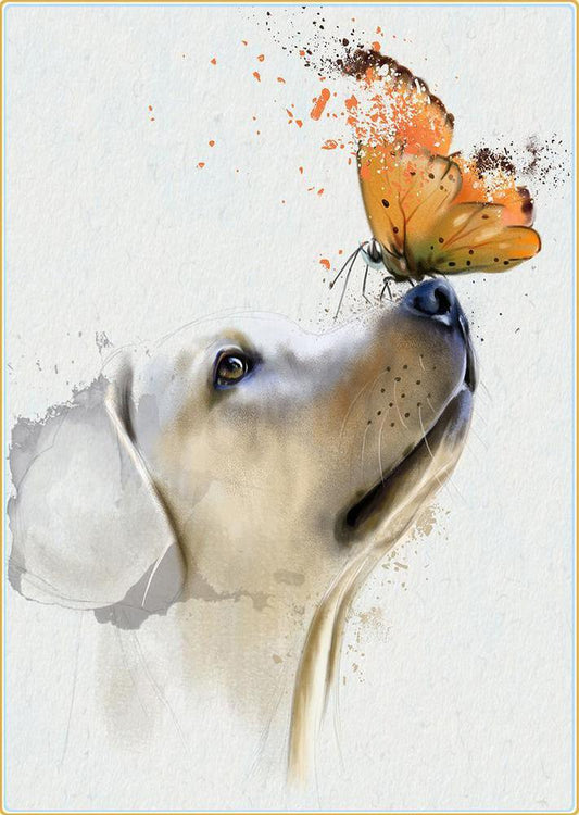 Dog Free 5D Diamond Painting Kits MyCraftsGfit - Free 5D Diamond Painting mycraftsgift.com