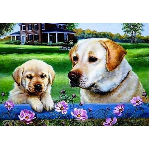 Free Dog - MyCraftsGfit - Free 5D Diamond Painting