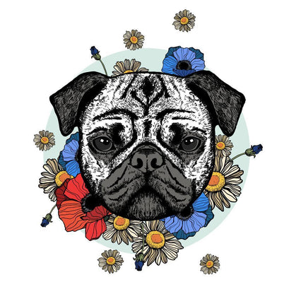 Free Dog - MyCraftsGfit - Free 5D Diamond Painting