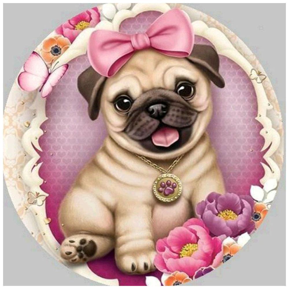 Free Dog - MyCraftsGfit - Free 5D Diamond Painting