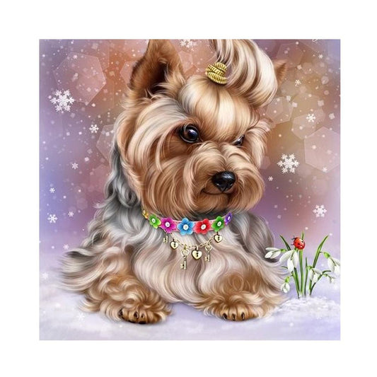 Free Dog - MyCraftsGfit - Free 5D Diamond Painting