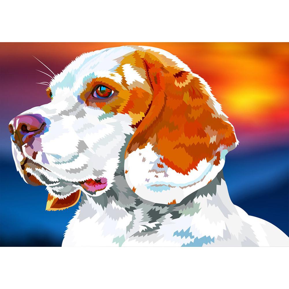 Dog - MyCraftsGfit - Free 5D Diamond Painting