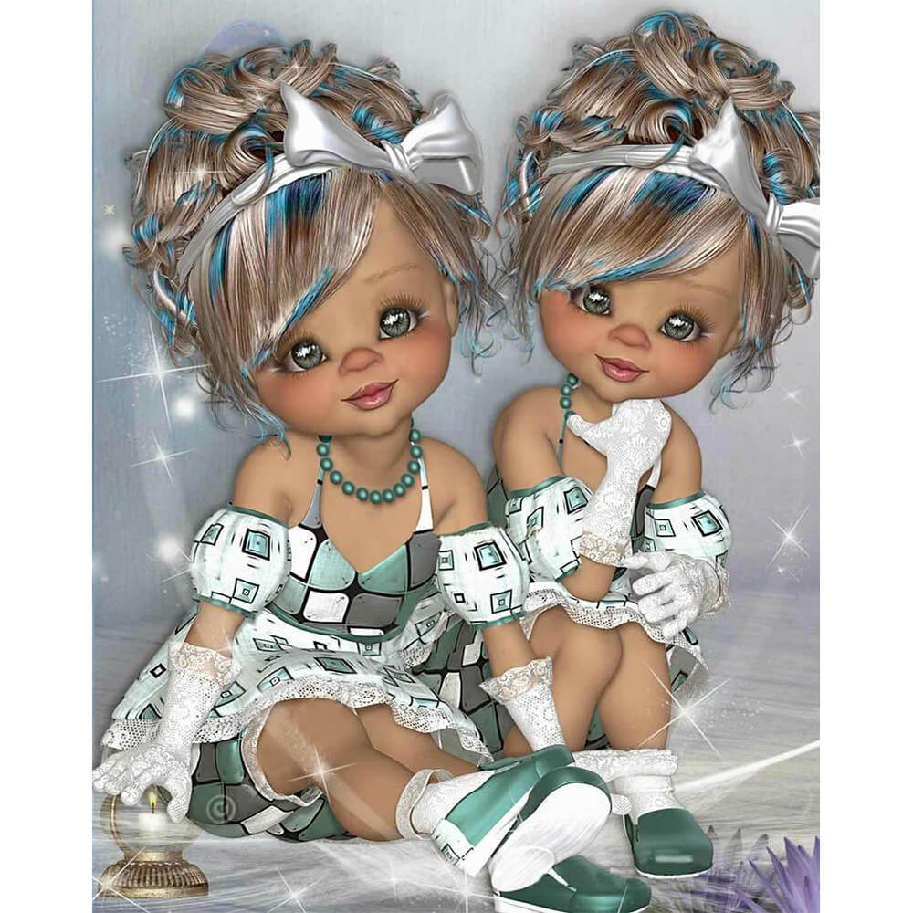 Doll Free 5D Diamond Painting Kits MyCraftsGfit - Free 5D Diamond Painting mycraftsgift.com