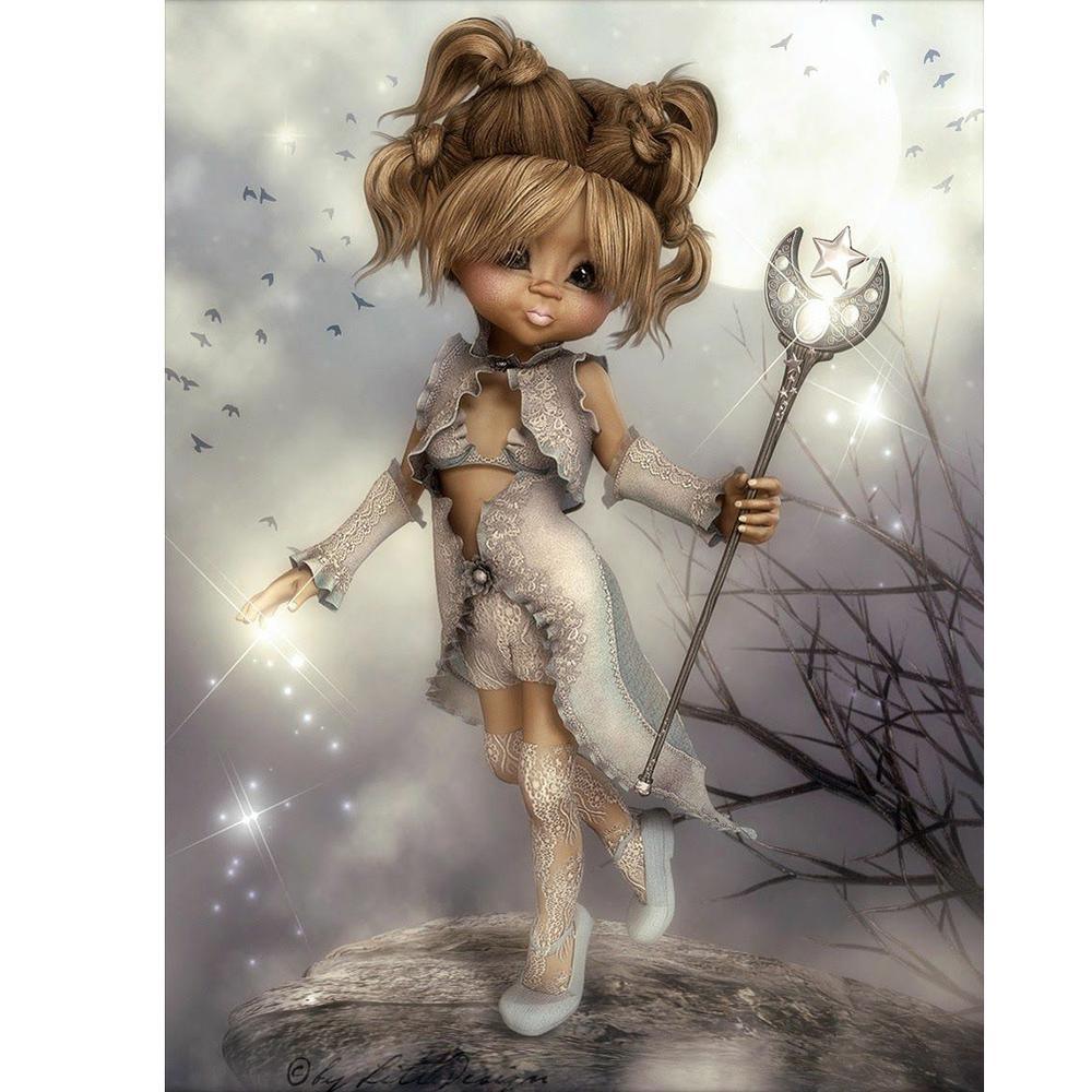 Free Doll - MyCraftsGfit - Free 5D Diamond Painting