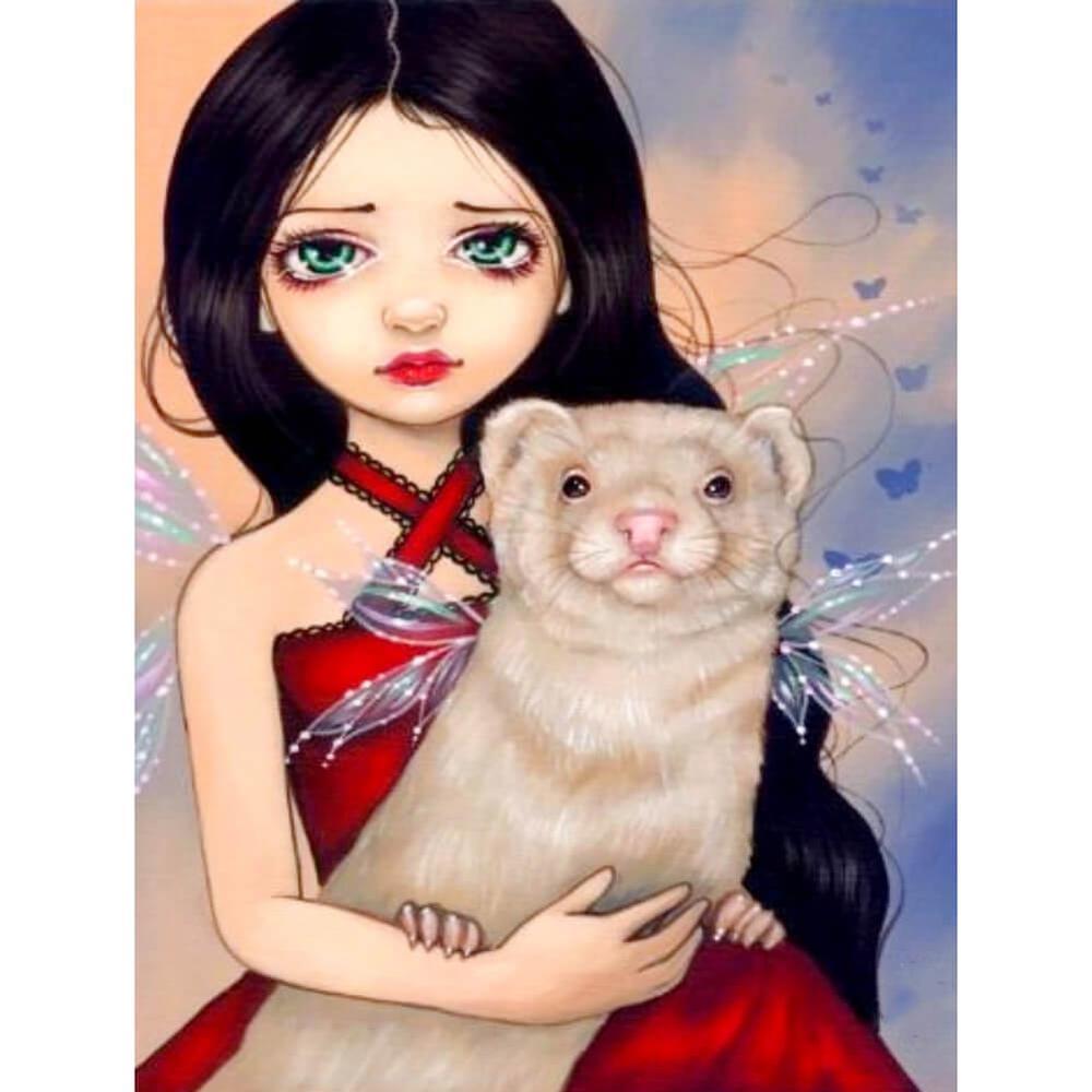 Free Doll - MyCraftsGfit - Free 5D Diamond Painting