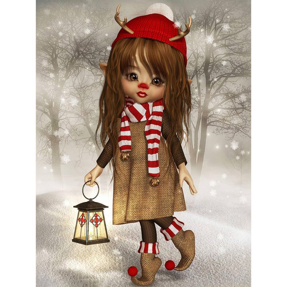 Free Doll - MyCraftsGfit - Free 5D Diamond Painting