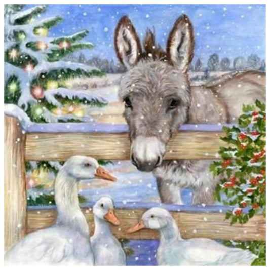 Donkey - MyCraftsGfit - Free 5D Diamond Painting