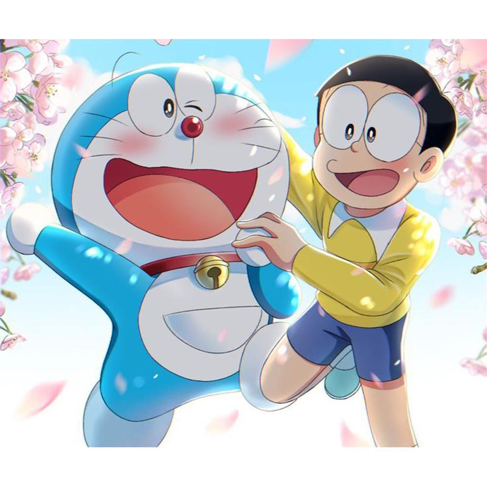 Free Doraemon - MyCraftsGfit - Free 5D Diamond Painting