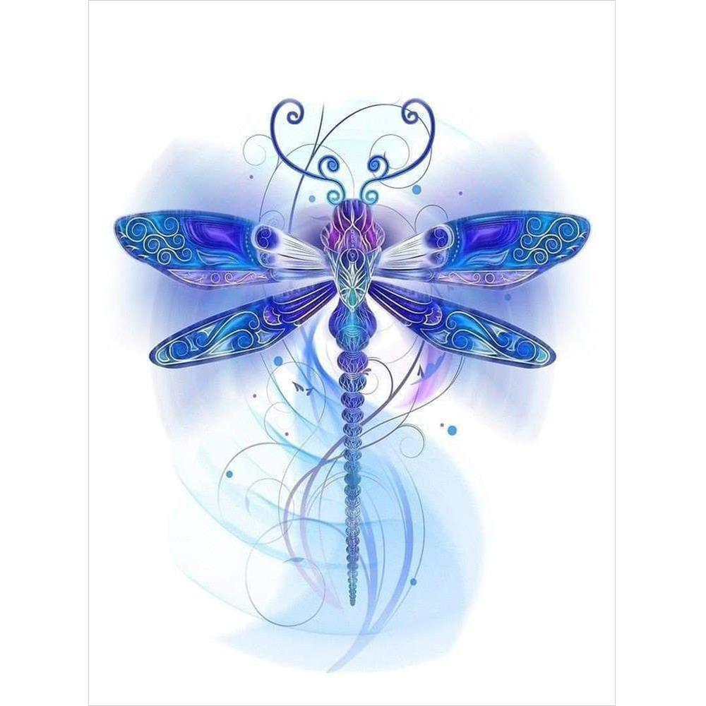 Free Dragonfly - MyCraftsGfit - Free 5D Diamond Painting