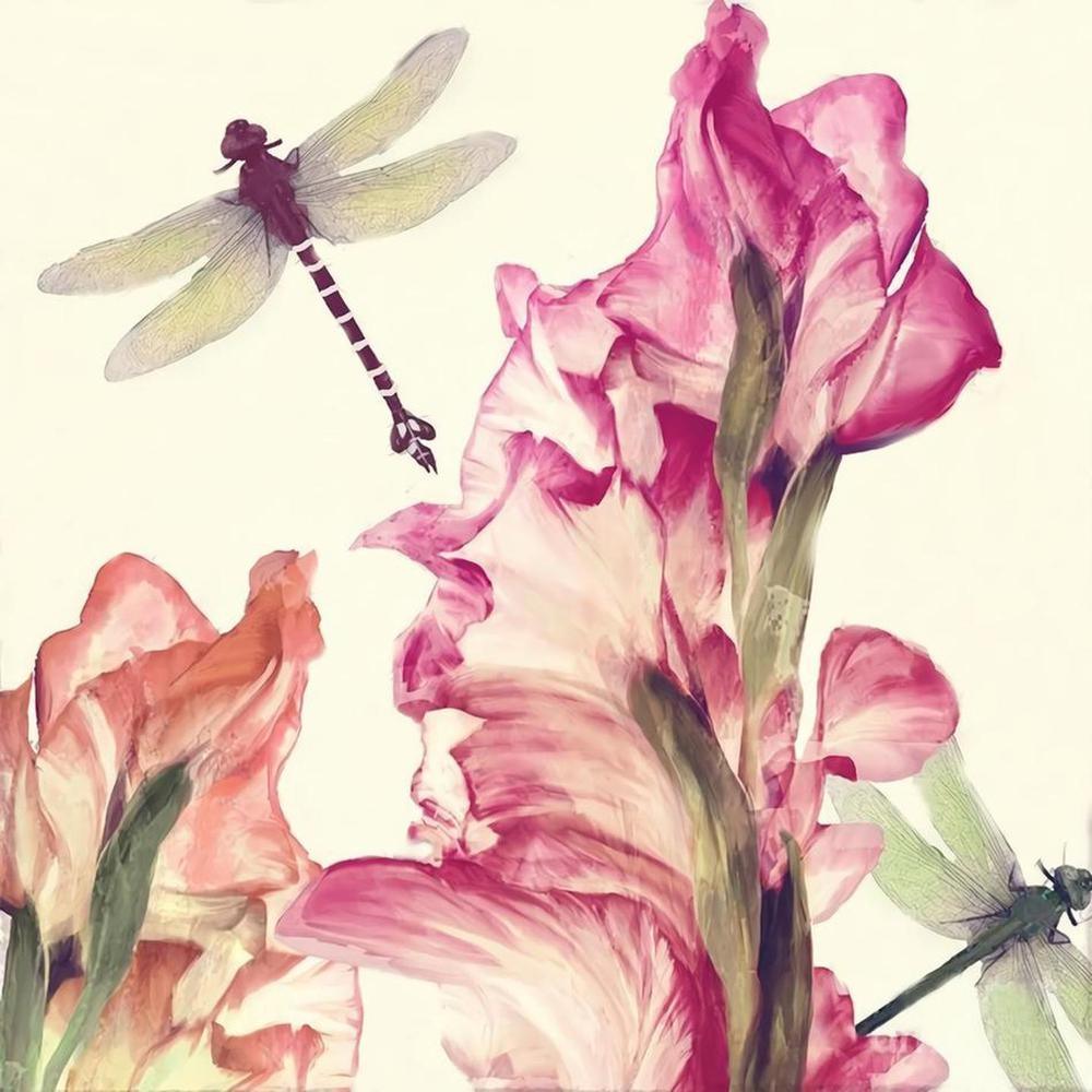 Free Dragonfly - MyCraftsGfit - Free 5D Diamond Painting