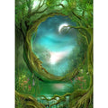 Dream And Moon - MyCraftsGfit - Free 5D Diamond Painting