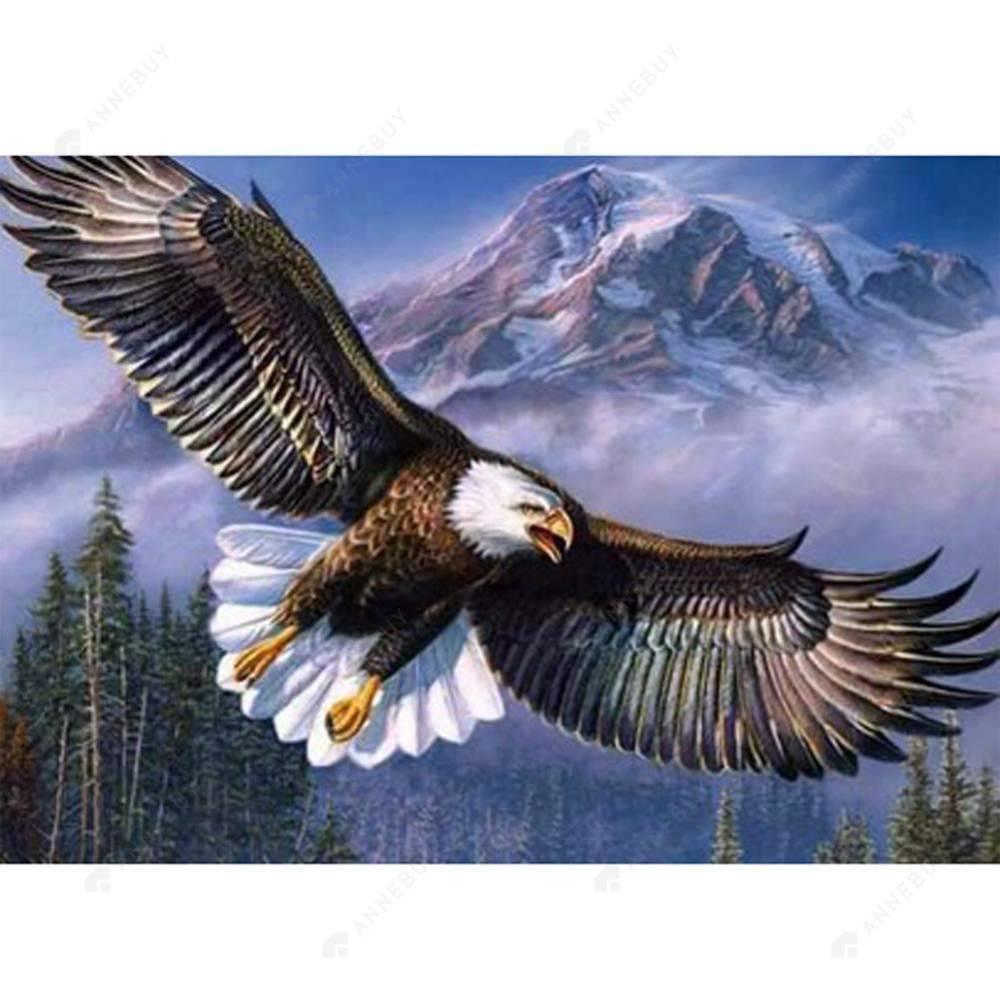 Eagle Flying - MyCraftsGfit - Free 5D Diamond Painting
