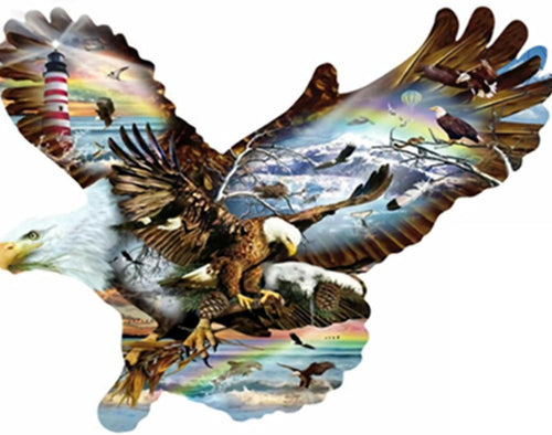 Eagle Free 5D Diamond Painting Kits MyCraftsGfit - Free 5D Diamond Painting mycraftsgift.com