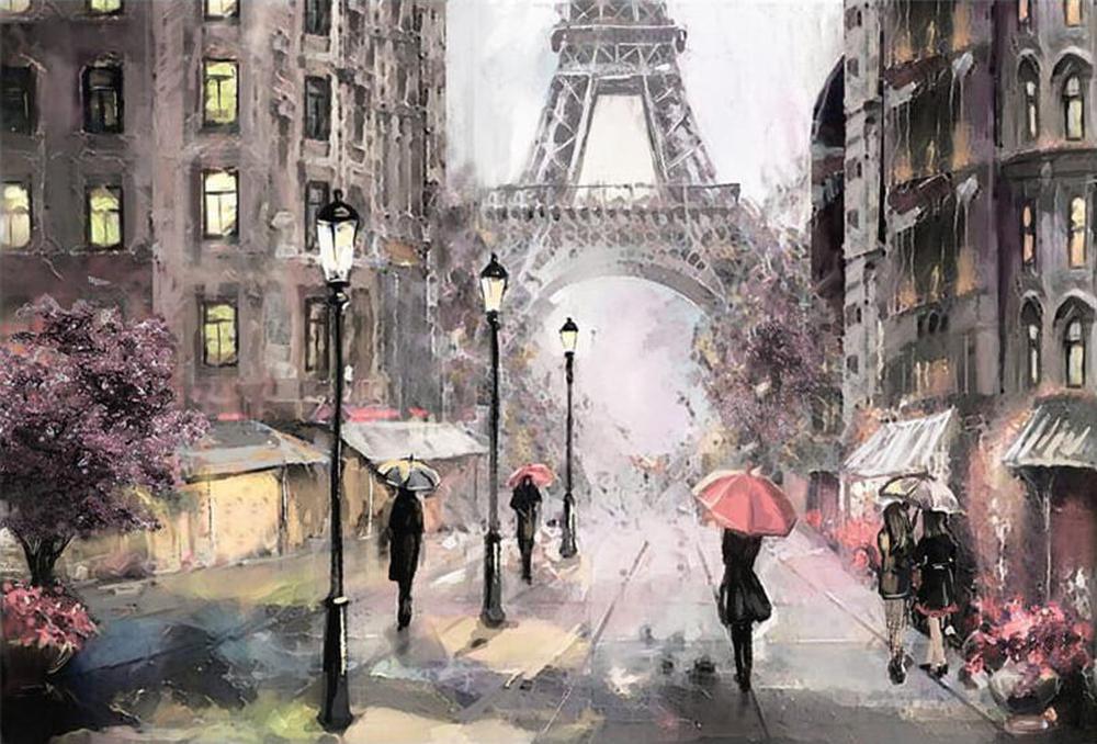 Free Eiffel Tower - MyCraftsGfit - Free 5D Diamond Painting